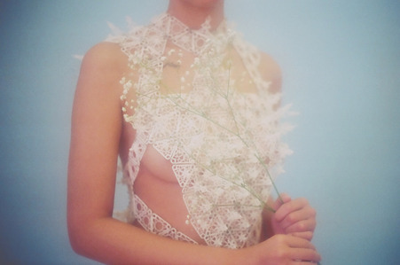ALEXIS WALSH, ALEXIS WALSH NYC, Spire Dress, 3D printing, 3D printed fashion, additive manufacturing, Shapeways, 3d print, Bao Ngo, Baohien Ngo, photography, editorial, photoshoot, Brooklyn, NYC, New York City, designer, fashion, fashion design, handcraft
