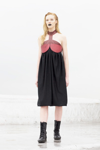 ALEXIS WALSH, 3D printing, 3D printed fashion, 3D Printshow, Shapeways, 3D print, LYSIS COLLECTION, fashion design, fashion, design, 3D printed design, 3D print fashion, handcraft, handsewn, handdyed, nylon, wsf shapeways