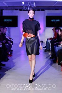 ALEXIS WALSH, ALEXIS WALSH NYC, New York City, NYC, 3D printing, 3D printed fashion, SPIRE DRESS, LYSIS COLLECTION, NYFW, New York Fashion Week, Oxford Fashion Studio, OFS, OFS16, handcraft, handsewn, 3Doodler, additive manufacturing, Shapeways