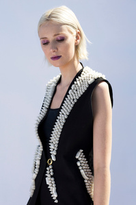 	
APEX COAT, ALEXIS WALSH, ALEXIS WALSH NYC, 3D printing, 3D printed fashion, 3D print, additive manufacturing, computational design, generative design, software, coding, custom application, hardware, stud, outerwear, coat

