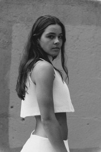 ALEXIS WALSH, ALEXIS WALSH NYC, ALEXIS WALSH FASHION, ALEXIS WALSH DESIGN, FASHION, DESIGN, SPRING/SUMMER 2015 COLLECTION, S/S 2015, VOLATILE, HANDSEWN, MESH, LEATHER, RE:QUEST MODELS, DONAVON SMALLWOOD, HANDMADE, HANDCRAFT, MINIMAL, DELICATE, CONTRAST