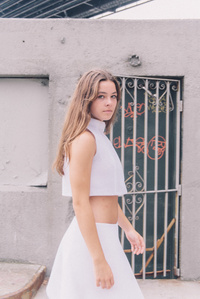 ALEXIS WALSH, ALEXIS WALSH NYC, ALEXIS WALSH FASHION, ALEXIS WALSH DESIGN, FASHION, DESIGN, SPRING/SUMMER 2015 COLLECTION, S/S 2015, VOLATILE, HANDSEWN, MESH, LEATHER, RE:QUEST MODELS, DONAVON SMALLWOOD, HANDMADE, HANDCRAFT, MINIMAL, DELICATE, CONTRAST