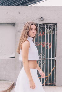 ALEXIS WALSH, ALEXIS WALSH NYC, ALEXIS WALSH FASHION, ALEXIS WALSH DESIGN, FASHION, DESIGN, SPRING/SUMMER 2015 COLLECTION, S/S 2015, VOLATILE, HANDSEWN, MESH, LEATHER, RE:QUEST MODELS, DONAVON SMALLWOOD, HANDMADE, HANDCRAFT, MINIMAL, DELICATE, CONTRAST