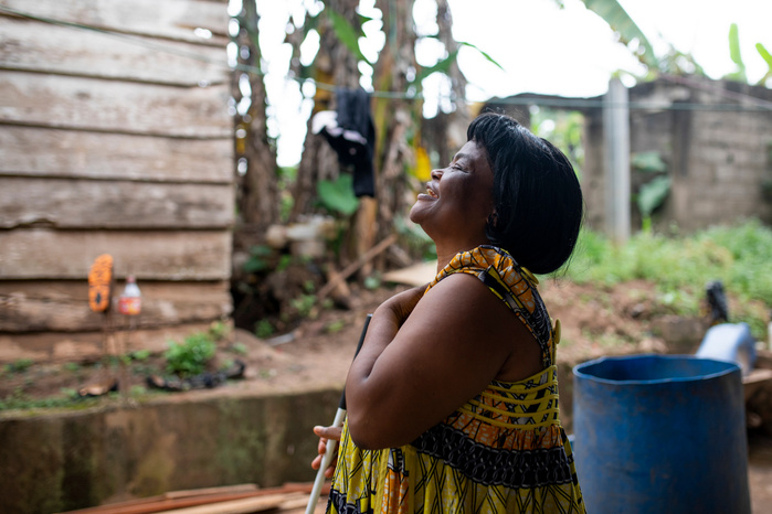 Despite all difficulties and barriers faced because of her condition she fells a stronger person.
"Thanks to Sightsavers and other partners I did a lot of workshops and trainings, I build my capacity, I met important people, without having this disabilit