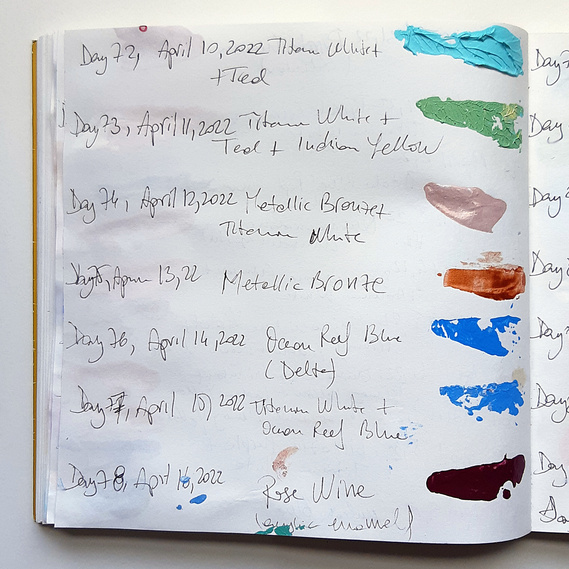 Anda Marcu
I Am Walking You a Painting
Color List - Page 9