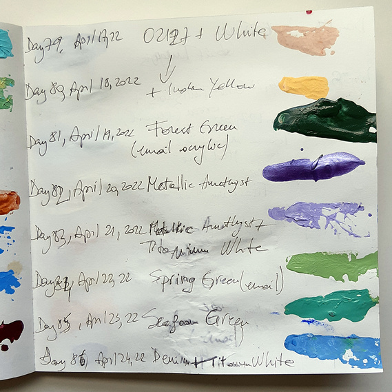 Anda Marcu
I Am Walking You a Painting
Color List - Page 10