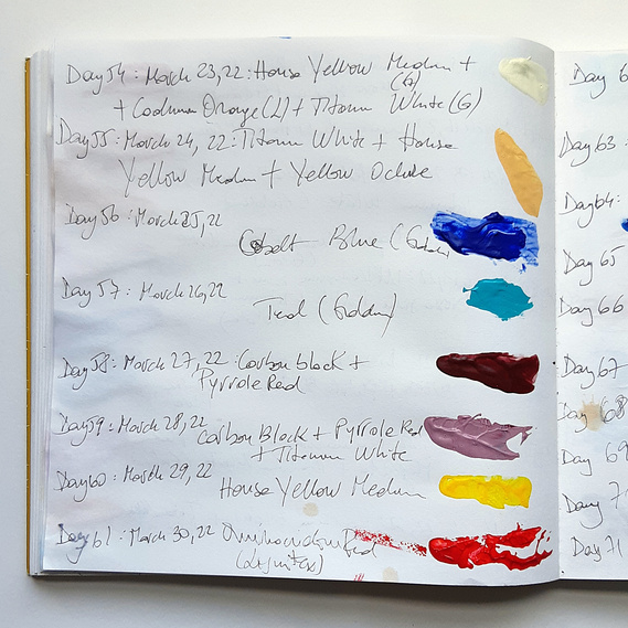 Anda Marcu
I Am Walking You a Painting
Color List - Page 7