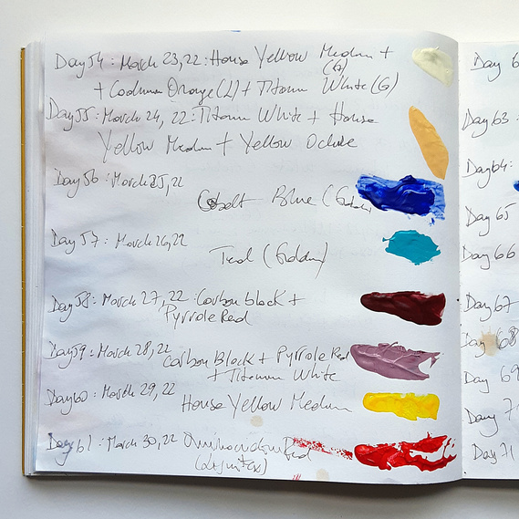Anda Marcu
I Am Walking You a Painting
Color List - Page 7