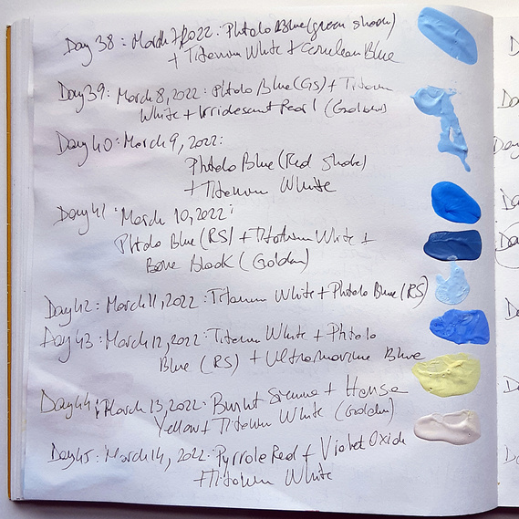 Anda Marcu
I Am Walking You a Painting
Color List - Page 5