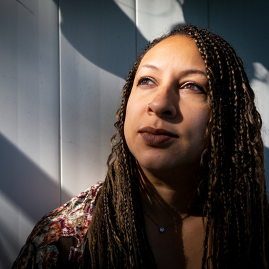 Tara Pixley, headshot, portrait of the LA-based photojournalist