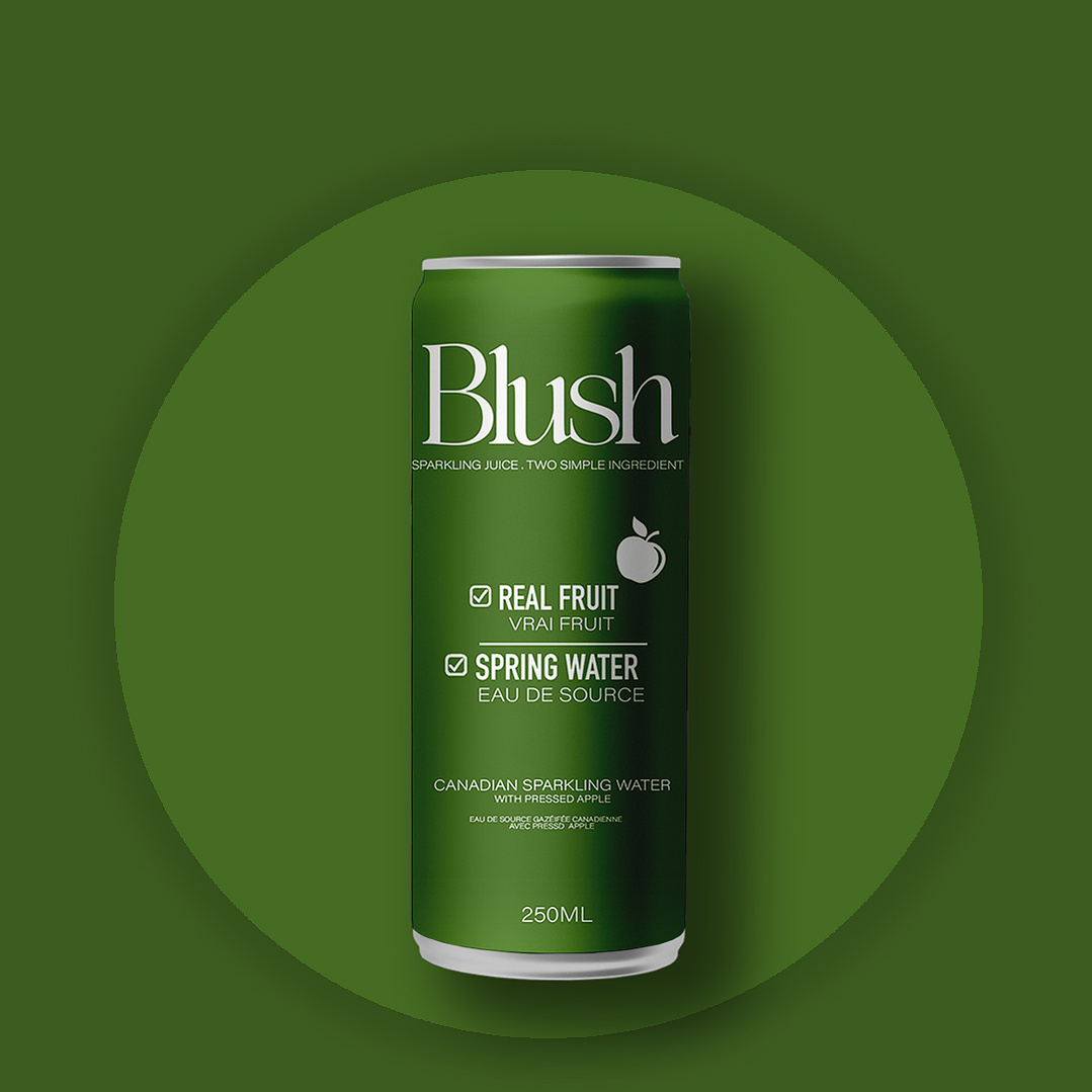 Blush Apple Flavour Drink Mockup