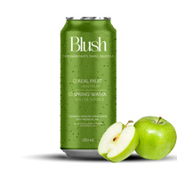 Blush Apple Flavour Drink Mockup