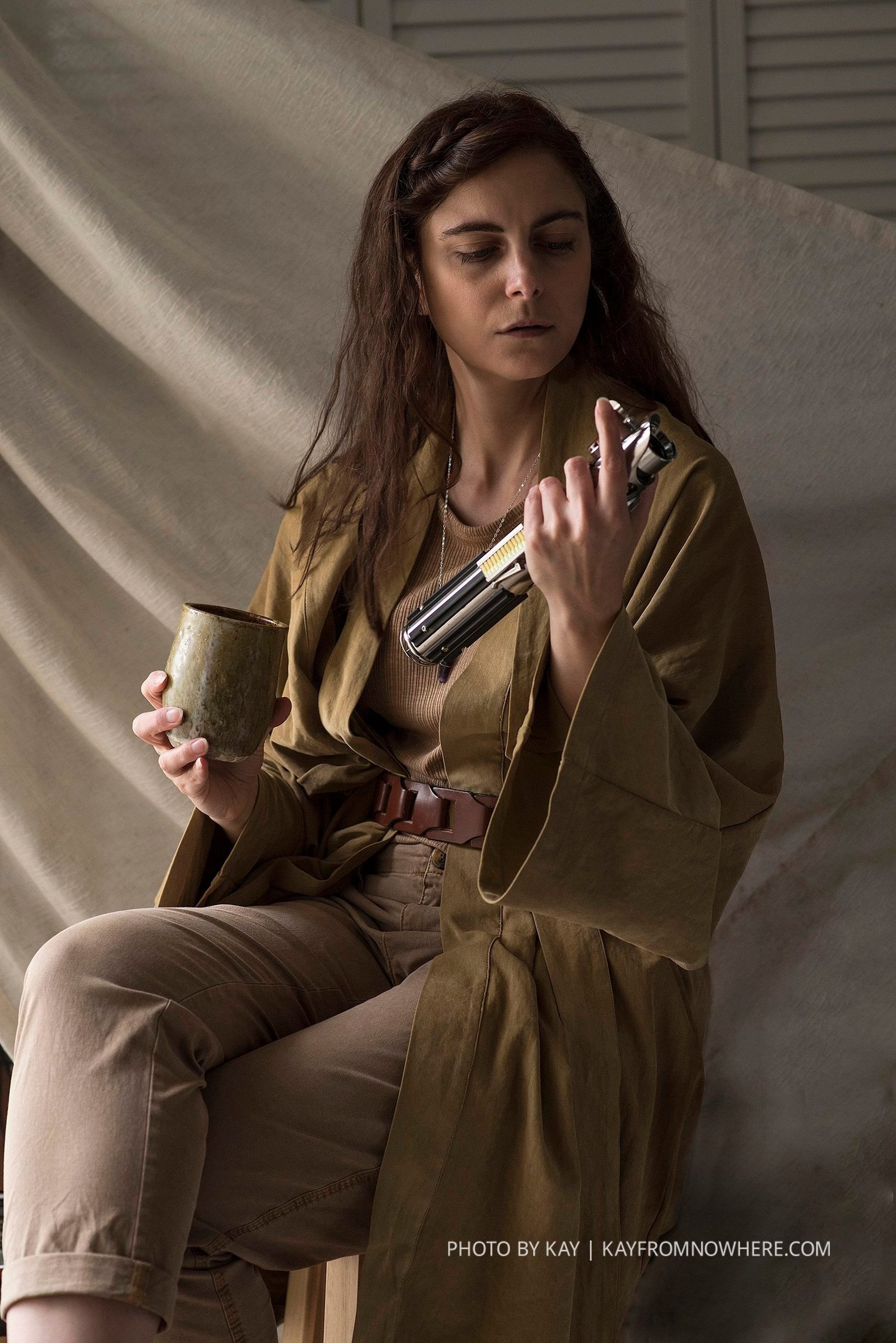 a quiet portrait session inspired by the Jedi