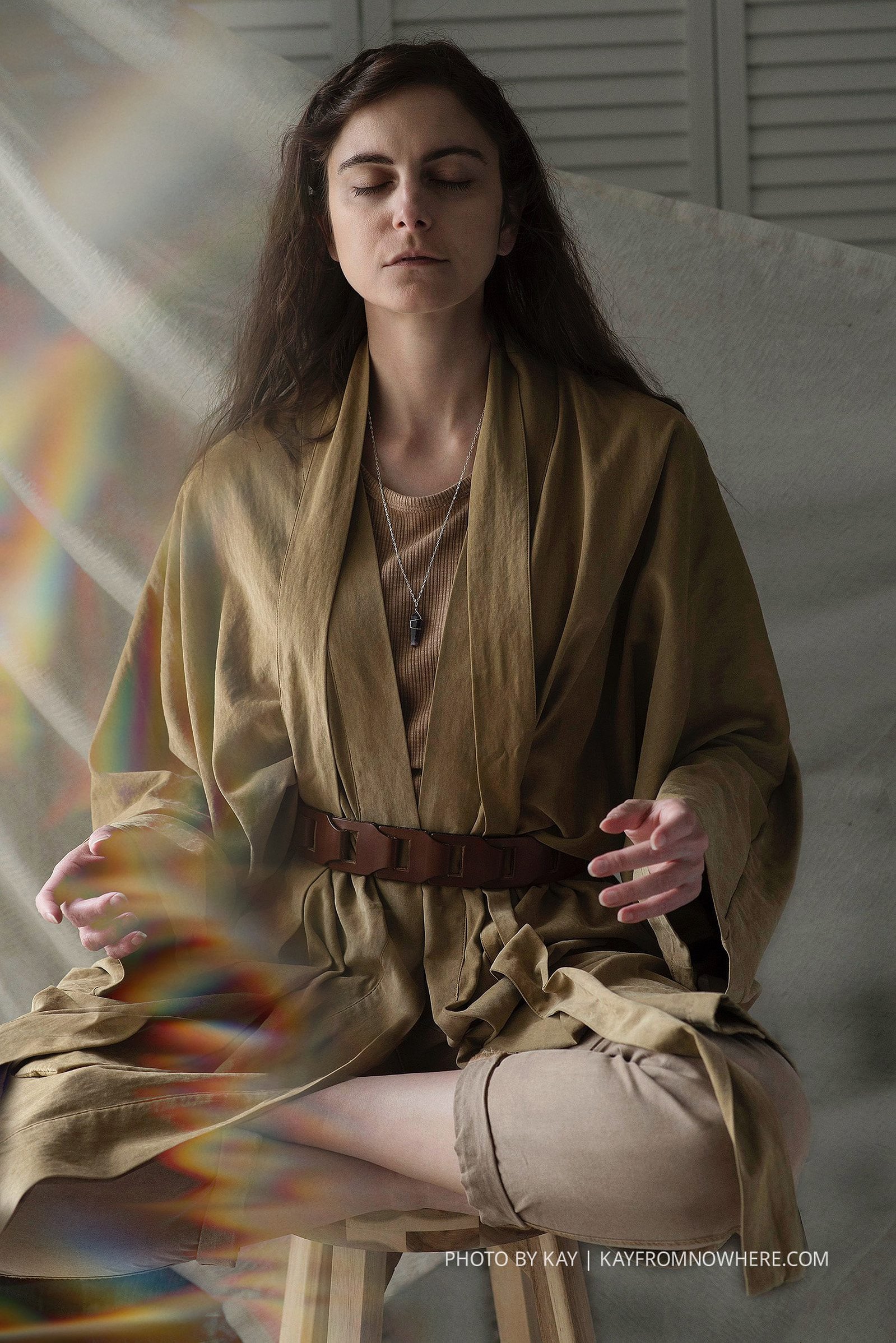 Jedi-styled photoshoot with mediation