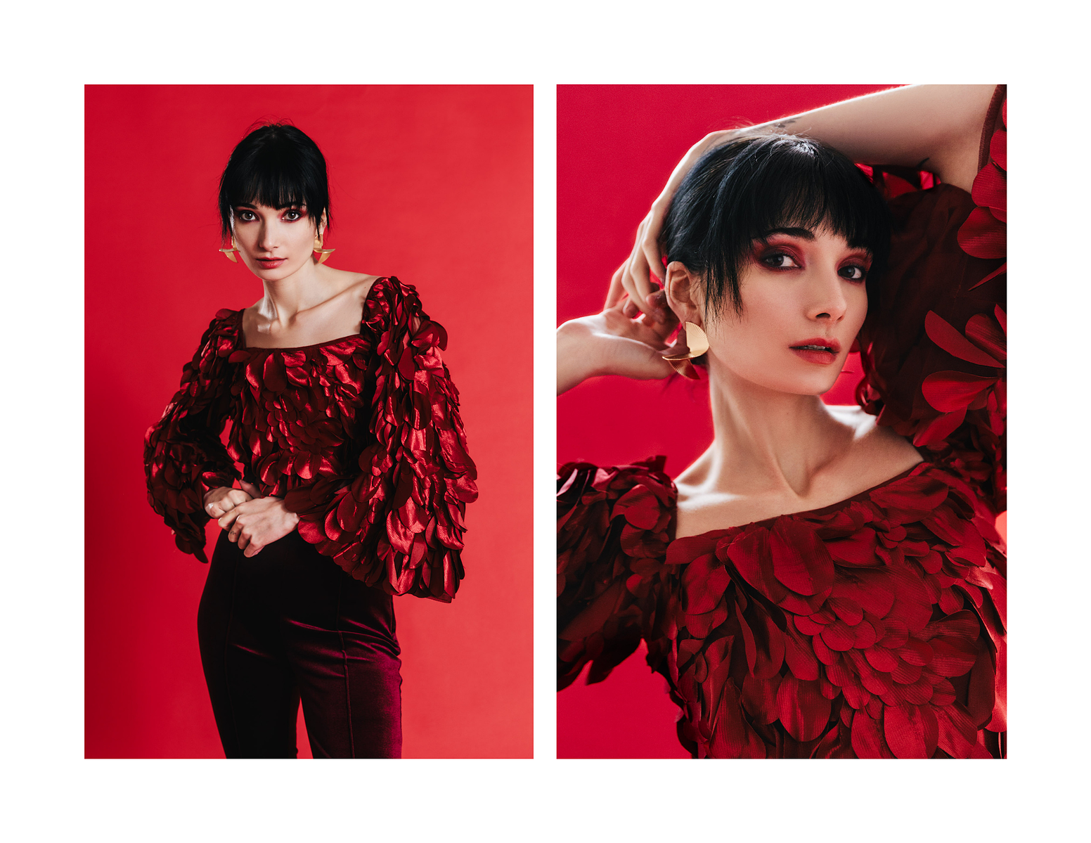 alternative fashion, red leather boots, red aesthetic, i see red, all red, red on red, bold red, blood red, chery red, red grunge, vouge editorial photography, photoshoot concept, photoshoot themes, red fashion, fashion magazine covers photography, 