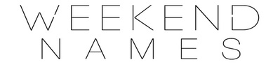 Client List - Weekend Names