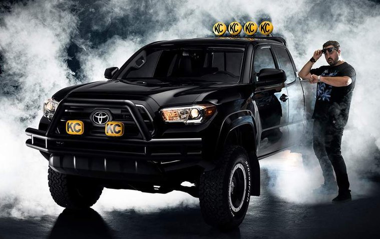 Nate Hassler Back to the Future Toyota Tacoma tribute