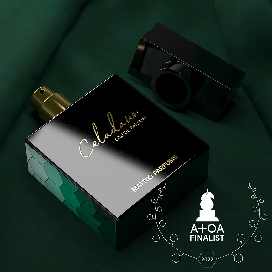 Art and Olfaction fine fragrance award-winning spiced, woody, Mexican vanilla, horchata-inspired scent, Celadawn, from MATTEO PARFUMS by Matthew J. Sanchez, Founder and Perfumer