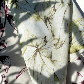 Rachel Birch Palm Lily Fabric