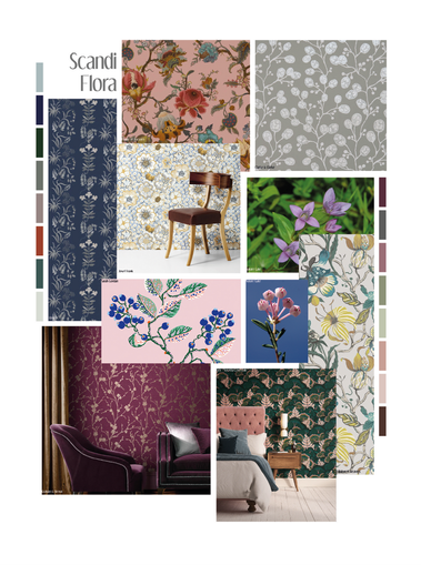 Emma Christie Skandi Flora Mood Board