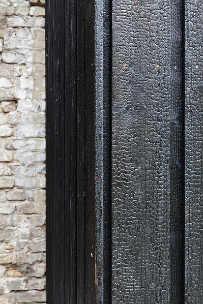 ALTE SCHLOSSEREI  or  OLD LOCKSMITH SHOP is an architecture project by ALAS Architects in Berlin. The space is a house and working studio for designers and artists. These are architecture photographs of the interior and exterior of the building. 