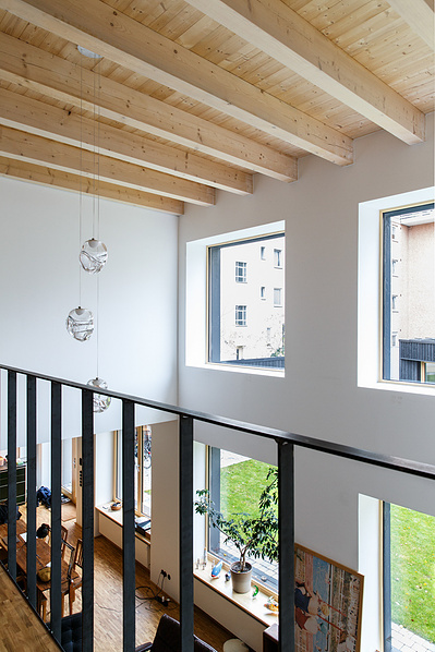 ALTE SCHLOSSEREI  or  OLD LOCKSMITH SHOP is an architecture project by ALAS Architects in Berlin. The space is a house and working studio for designers and artists. These are architecture photographs of the interior and exterior of the building. 