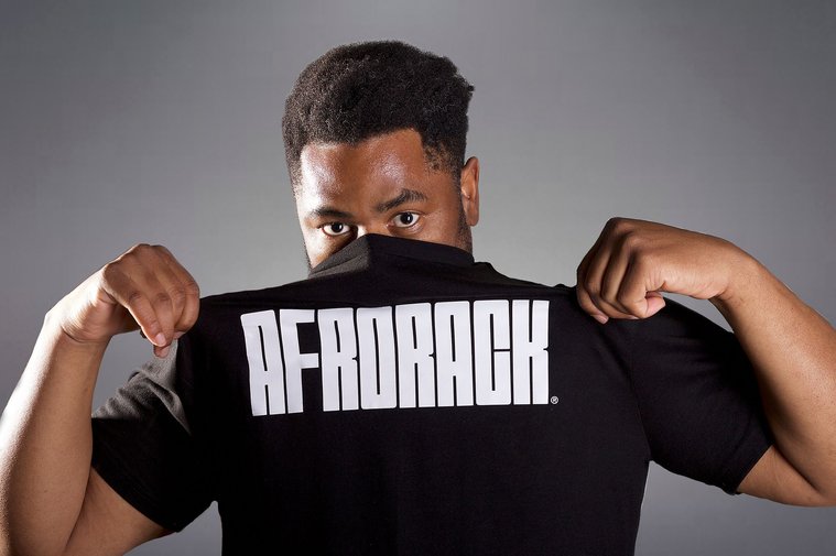 Aaron Guice, AFRORACK, digital earth, why modular synth, shirt