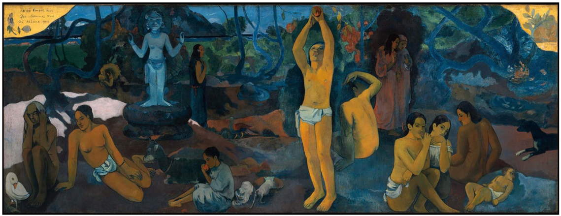 D’où venons-nous? Que sommes-nous? Où allons-nous?


Paul Gauguin