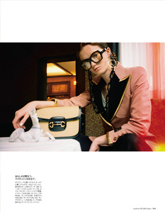 Figaro Japon wearing @gucci
Photo: Takako_noel 
Stylist: Chikako Aoki 
Hair: Nori Takabayashi 
Makeup: Yosuke Nakajima.