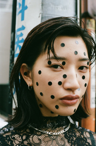 Model: Tsunogram 
Photo: Nick Scaife 
Stylist: Salina Hayashi 
Hair: Yuta Kitamura
Makeup: Yosuke Nakajima.