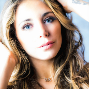 Female portrait/headshot by Eric Arnold of Captured Light Studios, LLC.