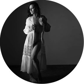 Artistic implied female portrait by Eric Arnold of Captured Light Studios, LLC.