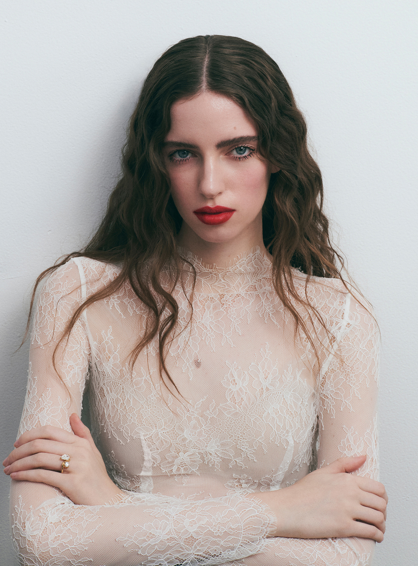 High end beauty retouching by Rebekka Lee Johnson for Giorgio Armani Beauty and Vogue. Photography by Jamie Heath (BA Reps).