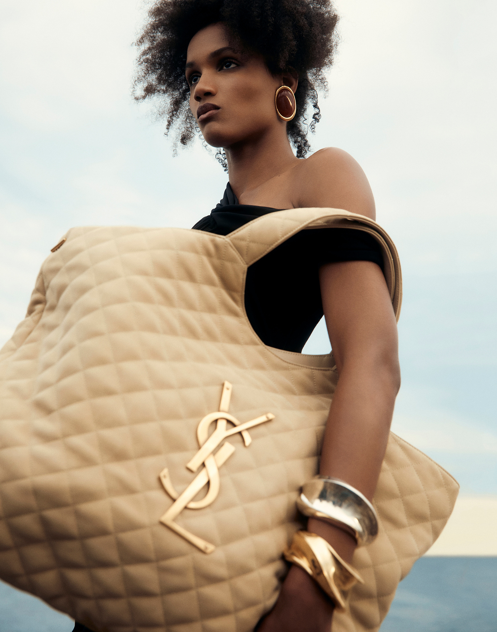High end, editorial retouching by Rebekka Lee Johnson for Vogue Australia and Saint Laurent Paris YSL. Photography by Lilli Waters (Sam I Am Management).