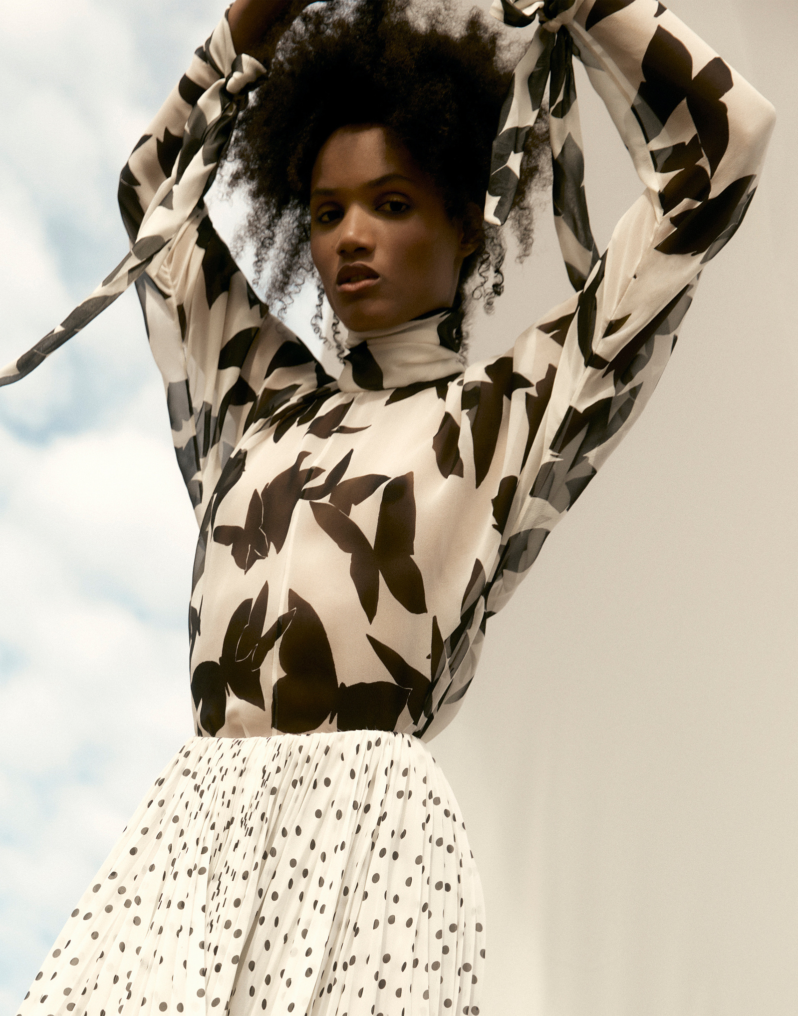High end, editorial retouching by Rebekka Lee Johnson for Vogue Australia and Saint Laurent Paris YSL. Photography by Lilli Waters (Sam I Am Management).