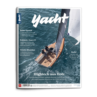 Yacht Magazin  25 . 2024 
Woy 26
Jan Brügge Bootsbau
Werft Königstein
