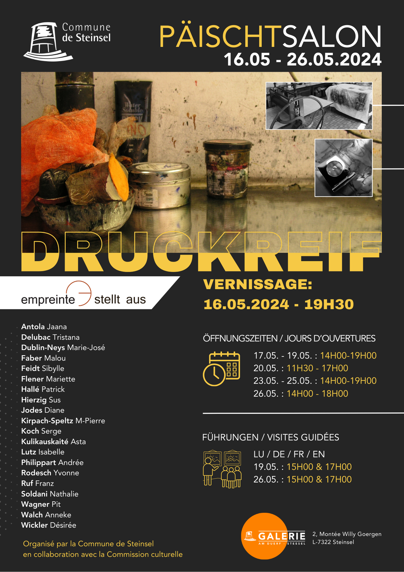 Exhibition poster.