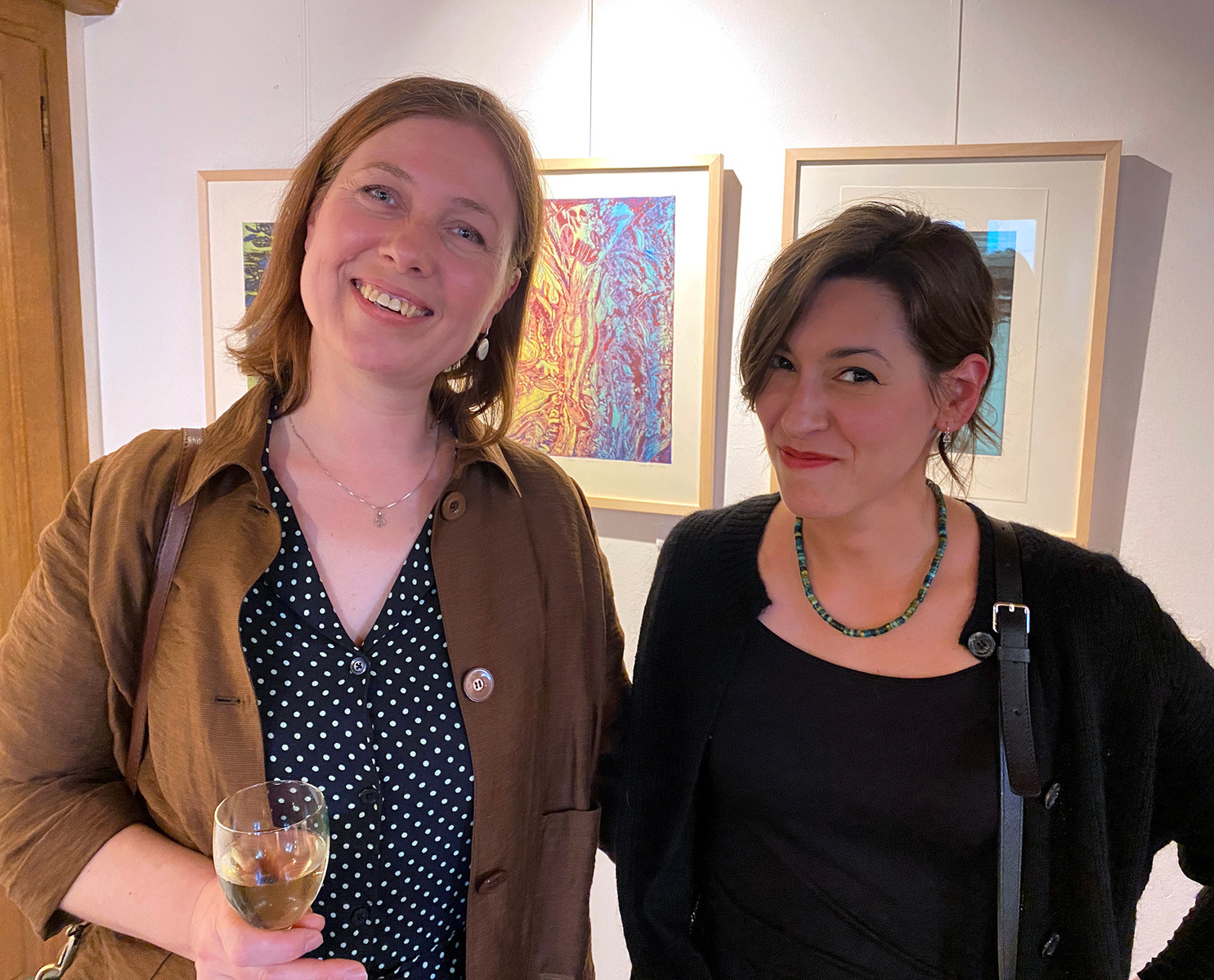 With colegue from the Empreinte studio in Luxembour.