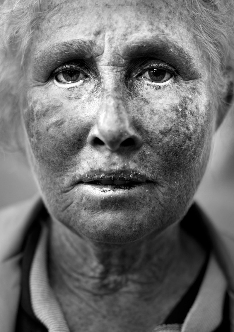 Elise, connue sous le nom de "la folle du cap méchant", en 2013.
