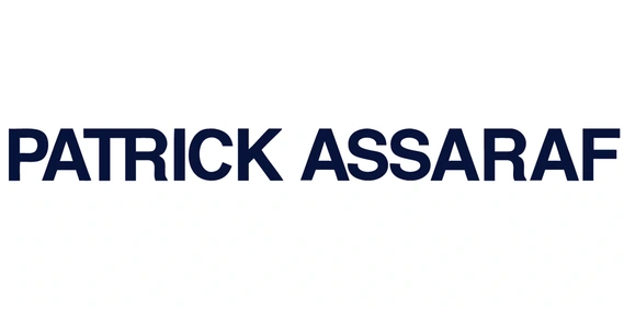 Patrick Assaraf Logo in back