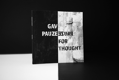 Brand Photography for Pauze Radio. Poetry Book by Gav Pauze. 