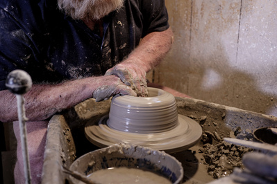 Barry Dorrity handmade pottery crafted in the studio