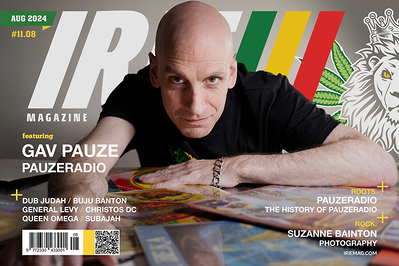 Head shot for a Music Magazine Front Cover called Irie