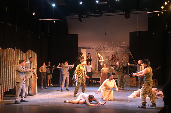 Welcome to Thebes - Theatre Production at LCM
Directed by John Pashley 
Movement Director 