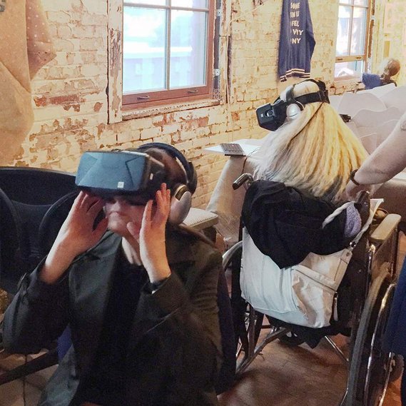 Gravity Compass VR experience at Terrain 8