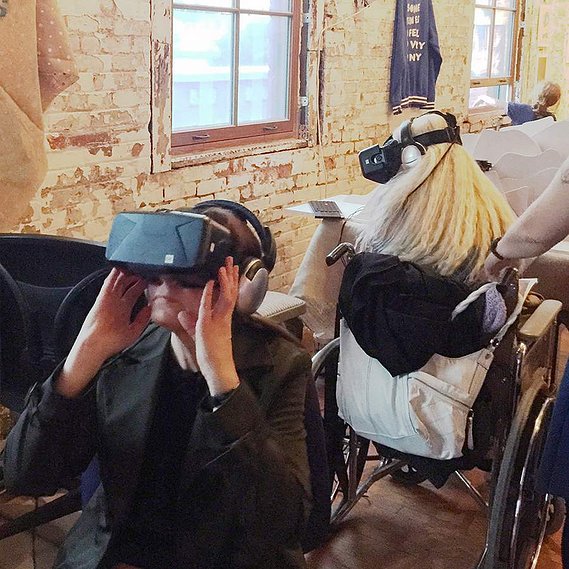 Gravity Compass VR experience at Terrain 8