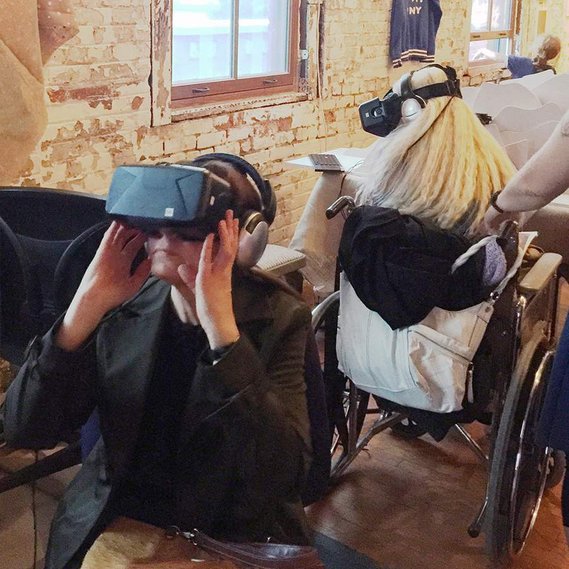 Gravity Compass VR experience at Terrain 8