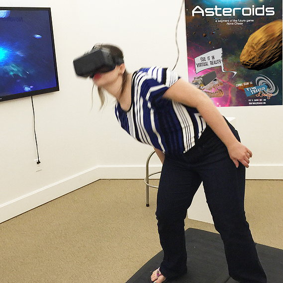 Gravity Compass VR experience at Terrain 8