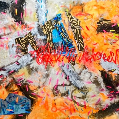 Wild Chaos_Orange
66x92"