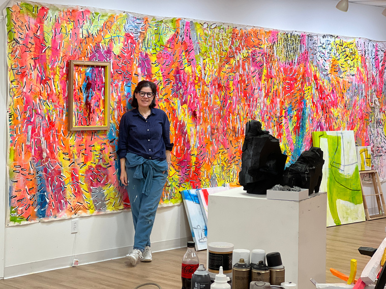 at PAC art residency. 2025